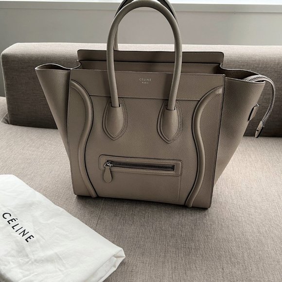 Authentic CELINE Mini Luggage Tote - Picture 5 of 11